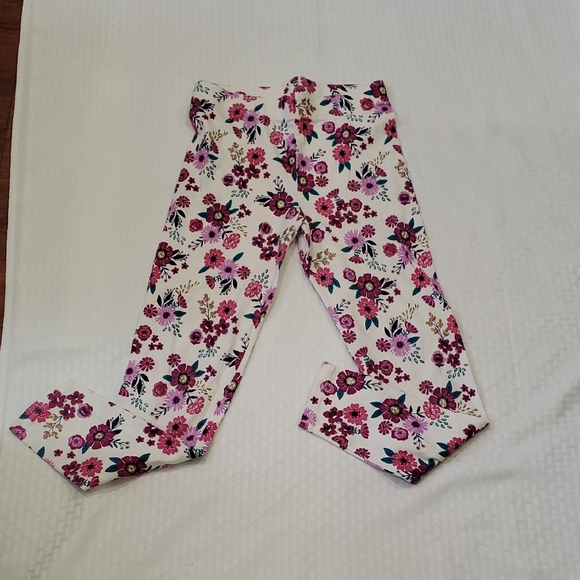 Isaac Mizrahi Other - Isaac Mizrahi Kids Floral Leggings - Pink and Purple